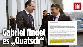 TönniesNeffe warnte vor der Zusammenarbeit mit Sigmar Gabriel  Klartext [upl. by Afital333]