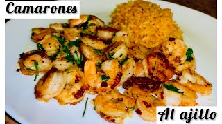 CAMARONES AL AJILLO ✅ recetasfacilesyrapidas BMStyleVlogs [upl. by Herstein]