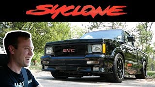 Review 1991 GMC Syclone  Faster Than Ferrari [upl. by Nehpets]