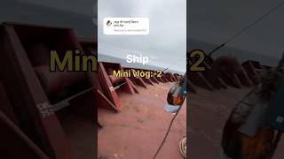 MSC ship vlogger 😱 Aman Thakur 🚢🛳️ shorts minivlog2 ytshorts merchantnavy exportimport [upl. by Eldorado134]