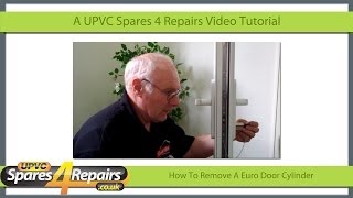 How To Remove A UPVC Euro Door Cylinder [upl. by Ardisj]