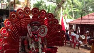 Kuttichathan Theyyam full including thottam Madathil Kshthram Thalassery P2 [upl. by Sheaff194]