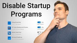 How to Disable Startup Programs in Windows 10 [upl. by Kumar]