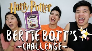 HARRY POTTER BERTIE BOTTS CHALLENGE 😰✨🙊 Ft Kimpoy Feliciano ANGHET [upl. by Joon]