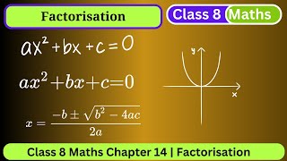 Class 8 Maths Chapter 14  Factorisation [upl. by Nairda]