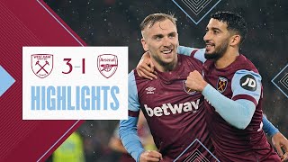 West Ham 31 Arsenal  Bowen amp Kudus On Target  Carabao Cup Highlights [upl. by Krista]