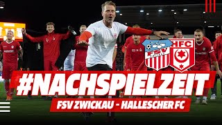 FSV TV  NACHSPIELZEIT  FSV Zwickau  Hallescher FC 10 10 [upl. by Oner494]