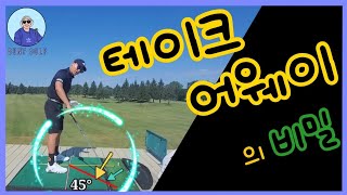 테이크 어웨이 시작이 좋아야 좋은 스윙을 할 수 있어요 골프tip ep44 [upl. by Robbin460]