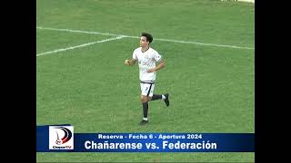 DIV RESERVA CHAÑARENSE 31  FECHA 6  TORNEO APERTURA 2024 LIGA INTERPROVINCIAL [upl. by Ladnor184]