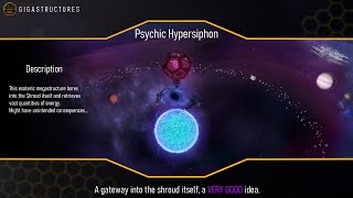 Stellaris Modded Gigastructural Engineering  Psychic Hypersiphon [upl. by Molloy]