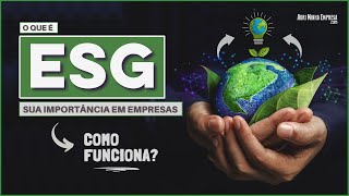 O QUE É ESG NAS EMPRESAS Como Funciona Resumido [upl. by Sawtelle136]