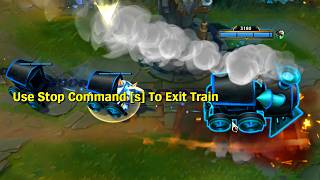 Riot added TRAINS to League of Legends April Fools 2024 [upl. by Fasta296]