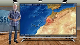 Planetary amp Seismic Update 13 September 2023  M 69 Morocco [upl. by Kiri758]