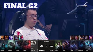 WBG vs T1  Game 2  Grand Finals LoL Worlds 2023  T1 vs Weibo Gaming  G2 full [upl. by Malone]