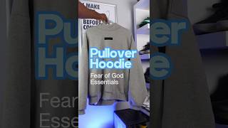 Fear of God Essentials Pullover Hoodie Review sneaker fearofgod unboxing fashion [upl. by Sisi]