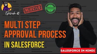 DAY40  Create Multi Step Approval Process in salesforce with sfdcpanther pantherschools sfdc [upl. by Keller]