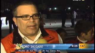 Las Noticias  Pista de Hielo en San Nicolás [upl. by Ssenav852]