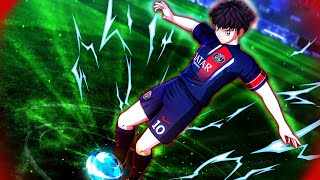 PSG Faces with Dortmund  Captain Tsubasa [upl. by Eynaffit]