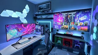 Gaming Setup  Room Tour  2023  Ultimate Small Room Setup [upl. by Lledniuq]