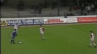 Glenavon v Portadown  199697  Credit UTV [upl. by Klinges]