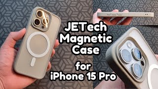 JETech Magnetic Case for iPhone 15 Pro [upl. by Raoul27]