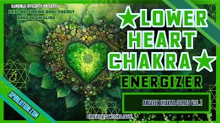 ★Lower Heart Anahata Chakra Energizer★ Angelic Singing Bowl Healing 1111Hz [upl. by Aiksas]