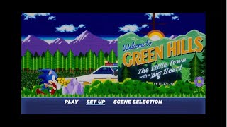 Sonic the Hedgehog 2020  Dvd Menu Walkthrough [upl. by Bick880]