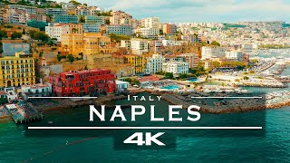 Naples  Napoli Italy 🇮🇹  by drone 4K [upl. by Tegdirb153]