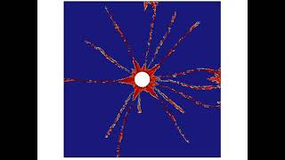 COMSOL hydraulic fracturing Fluid structure coupling damage thermal fluid structure coupling damage [upl. by Henriette95]