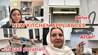 NEW KITCHEN APPLIANCES  20 saal purana Cabbage soupZarda rice [upl. by Petronilla]