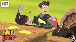 Wild Kratts  Turkeys for Dinner 🦃 Happy Thanksgiving [upl. by Amihc990]