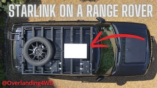 Starlink 📡 fitted to a Range Rover L322  More Mods [upl. by Nnylirak]