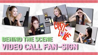 BEHIND WITH 있지 영상통화 팬사인회 비하인드 영상 대공개  ITZY Video Call Fansign Event Behind the scene [upl. by Womack692]