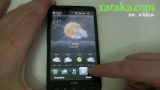 HTC HD2 un paseo por su interfaz [upl. by Noskcaj]