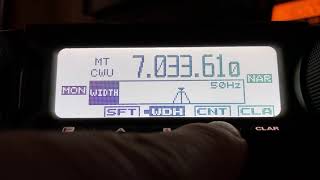 Yaesu FT891 CW Filtering [upl. by Ytoc684]