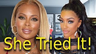 RHOA Porsha Williams responds to Eva Marcille NAPPY HEAD drama backlash [upl. by Anaidni858]