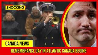 SHOCKING Remembrance Day in Atlantic Canada begins Latest Canada News At CTV News [upl. by Treva]