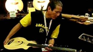 Phil Chen at DeMars Guitars NAMM 2006 [upl. by Nalehp]