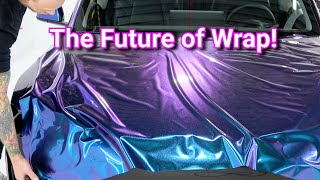 The Future Of Vinyl Wrap Is Here NEW Color Change  Shift PPF With Air Release [upl. by Atteloiv633]