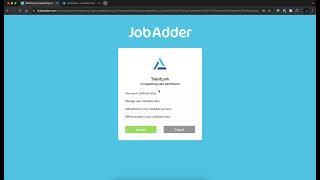 JobAdder  How to connect with TalentLynk [upl. by September]