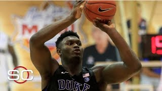 Zion Williamsons biggest weakness is shooting  Mike Schmitz  SportsCenter [upl. by Leynwad820]