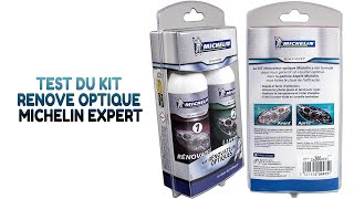 Entretien Auto  Je Teste le Kit de Rénovation dOptiques Michelin Expert [upl. by Ajad]