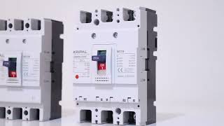 KRIPAL 3P 125A MCCB 100AMP moulded case circuit breakers AC380V ABE breakers circuit kripal [upl. by Sue236]