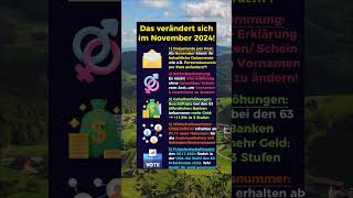 Das verändert sich im November 2024 [upl. by Ainak]