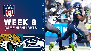 Jaguars vs Seahawks Week 8 Highlights  NFL 2021 [upl. by Hollington]