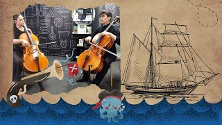 ANDREEA amp ROBERT BODOCHI  Pirates Of The Caribbean  Cello [upl. by Ettelegna]