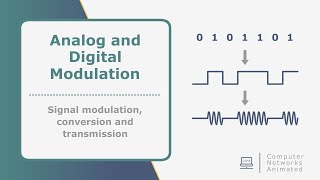 Analog and Digital Modulation  Physical Layer  Computer Networks [upl. by Maroj]