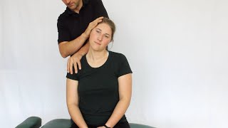 Shoulder Depression Test Seated [upl. by Aihsia]