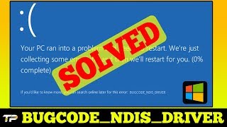 SOLVED Error BUGCODENDISDRIVER Windows Problem Issue [upl. by Adianes]