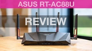 ASUS RT AC88U Review Best Gaming Wireless Router [upl. by Neils]